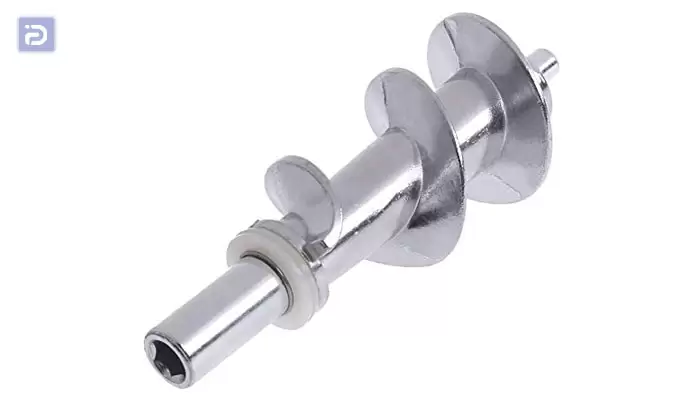 ساییدگی مارپیچ چرخ گوشت باعث نچرخیدن آن میشود