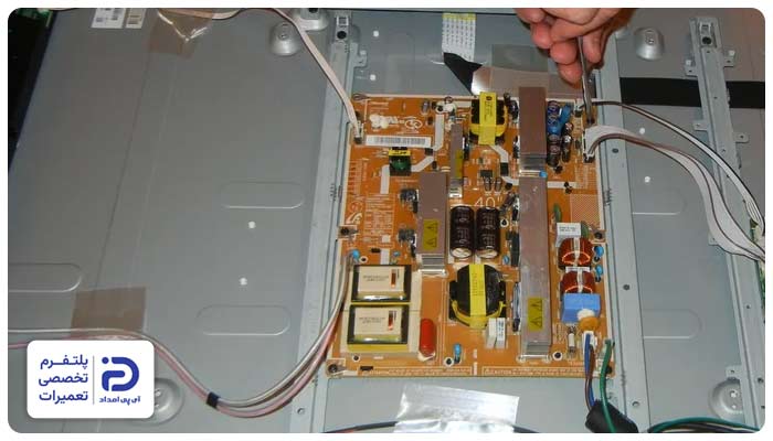 تعمیر برد پاور تلویزیون سامسونگ