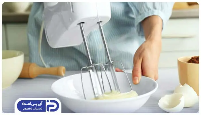 کاربرد همزن برقیدستی