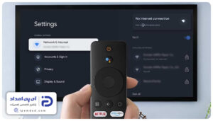 راهنمای نحوه اتصال تلویزیون به اینترنت WIFI