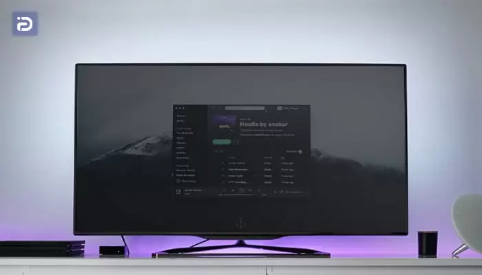 صفحه نمایش تلویزیون تصویر را تیره پخش می کند