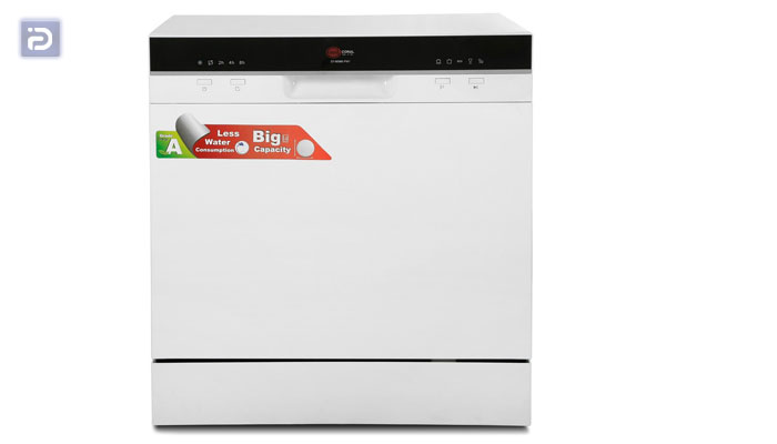 بهترین ماشین ظرفشویی رومیزی کرال 8 نفره مدل DT-80960EW1