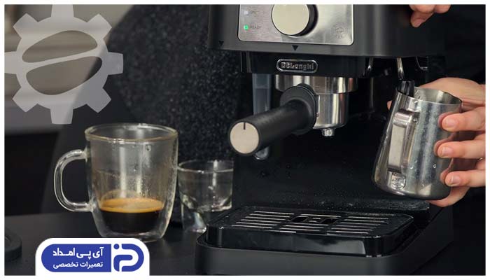 طرز استفاده از اسپرسوساز دلونگی