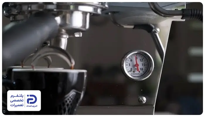 کم بودن فشار؛ از مشکلات رایج اسپرسوساز