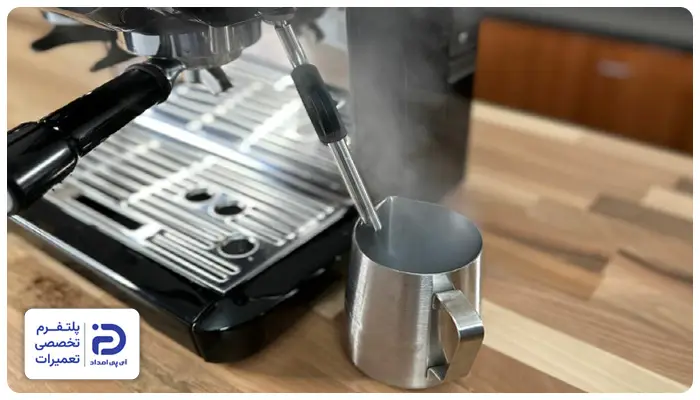 کم شدن فشار نازل، از خرابی‌های رایج اسپرسوساز