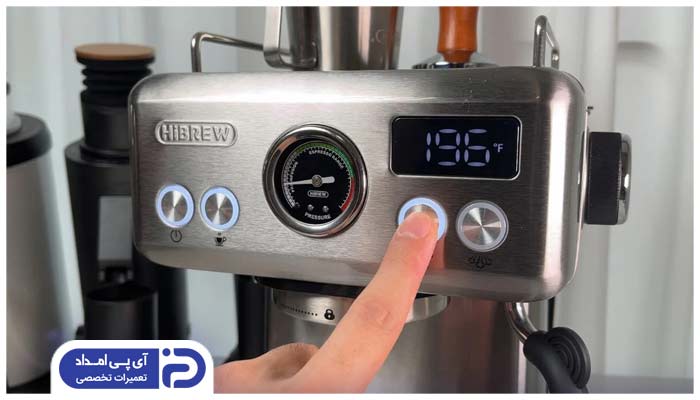 نحوه تنظیم دمای دستگاه اسپرسوساز