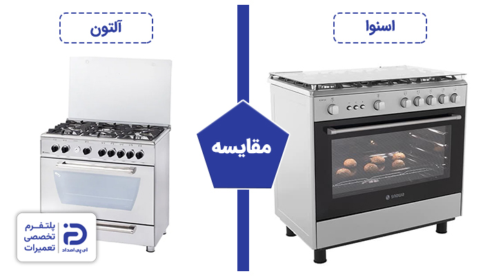 مقایسه گاز اسنوا با آلتون