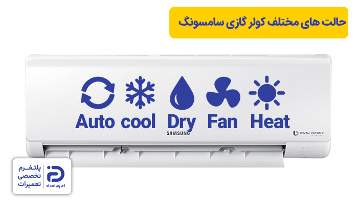 معرفی حالت‌های مختلف کولر گازی سامسونگ