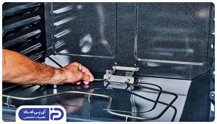آموزش تعویض المنت حرارتی فر اجاق گاز