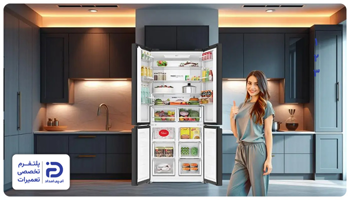 بررسی کیفیت یخچال مجیک