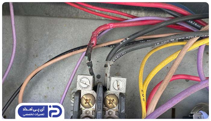 پوسیدگی کابل برق علت کار نکردن موتور کولرگازی