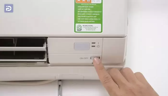 روشن کردن کولرگازی تراست بدون ریموت کنترل