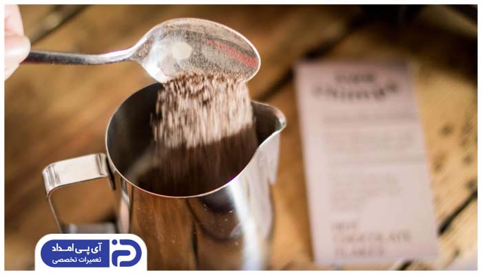 نحوه درست کردن هات چاکلت با اسپرسوساز