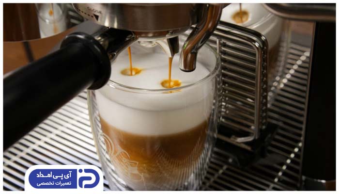 طرز تهیه ماکیاتو در اسپرسوساز