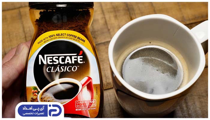 طرز تهیه نسکافه با دستگاه اسپرسو