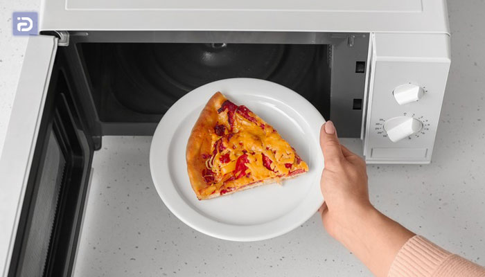 دلیل خشک شدن پیتزا در مایکروفر