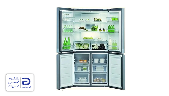 نحوه چیدمان مواد غذایی در یخچال آریستون