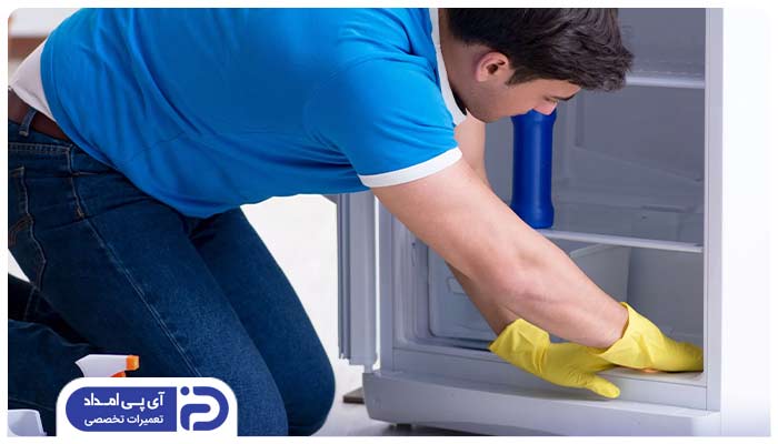 نحوه تمیز کردن یخچال برفاب