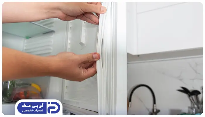 خرابی لاستیک درب یخچال