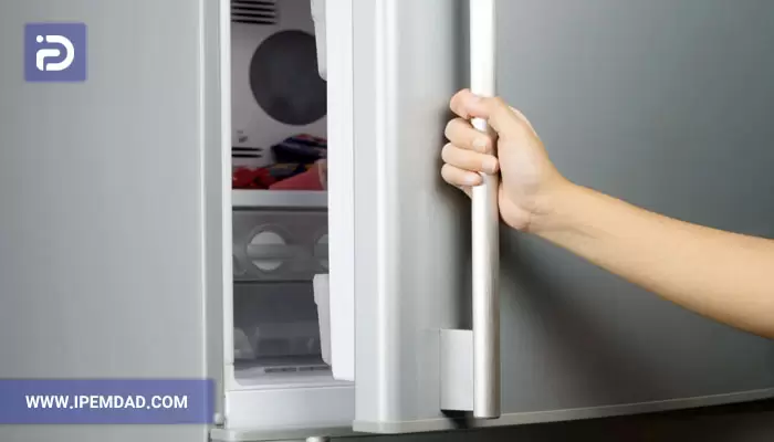 علت سخت باز شدن درب یخچال