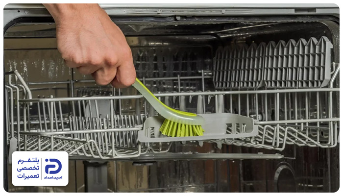 تمیز کردن ماشین ظرفشویی اسمگ