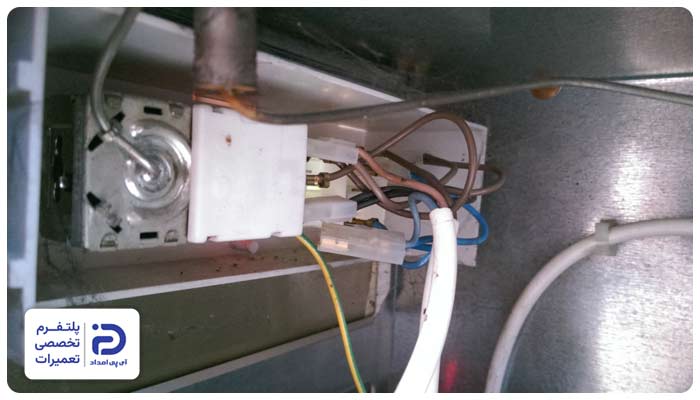 تعویض ترموستات یخچال ایکس ویژن