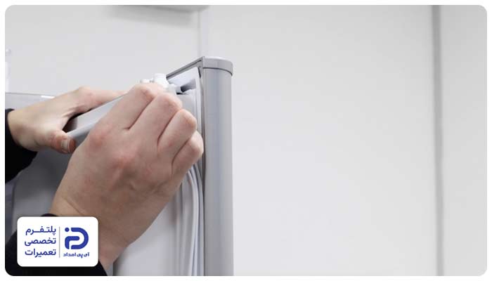 تعویض لاستیک درب یخچال کلور