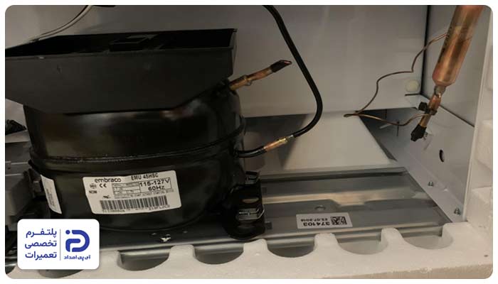 تعمیر و تعویض کمپرسور یخچال ایکس ویژن