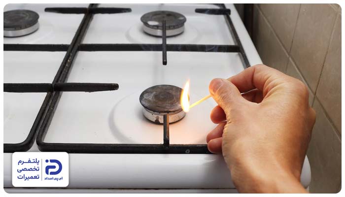 روشن نشدن اجاق گاز داتیس