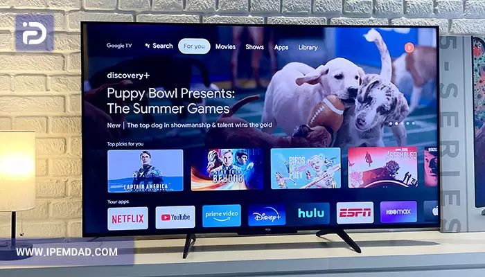 عرضه تلویزیون‌ تی سی ال با سیستم عامل گوگل تی وی