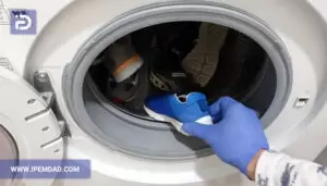ویدیو شستشوی کفش در ماشین لباسشویی