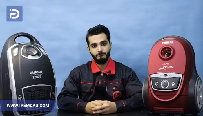 ویدیو بررسی مشکلات جاروبرقی