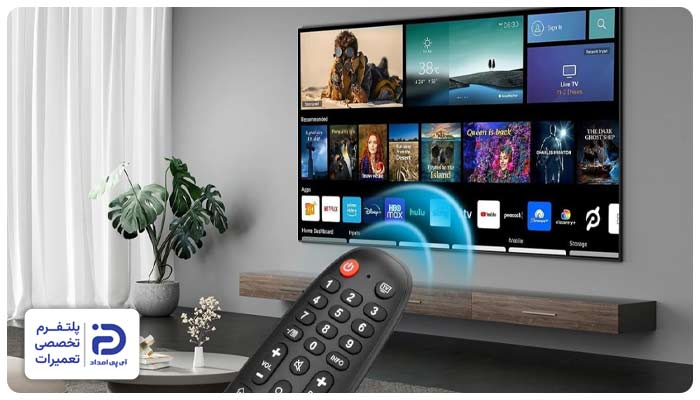 نحوه استفاده از ریموت کنترل تلویزیون ال‌جی