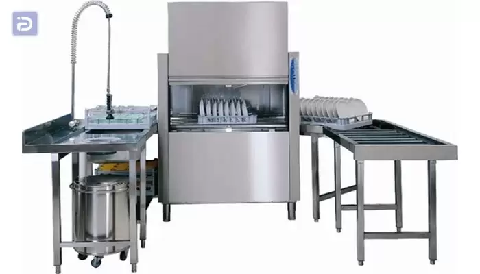 ماشین ظرفشویی صنعتی ریلی