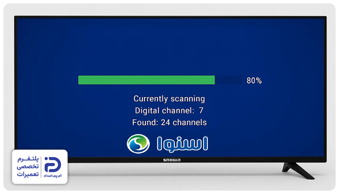 کانال یابی در تلویزیون اسنوا