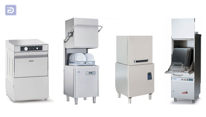 انواع ماشین ظرفشویی صنعتی