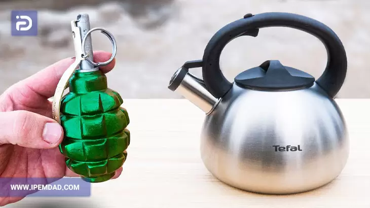 ویدیو چالش انفجار در چایساز برقی