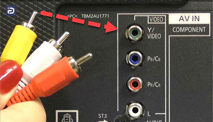 پورت کامپوننت (Component) تلویزیون 