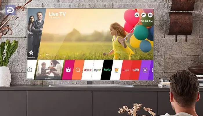نصب برنامه در تلویزیون هوشمند ال جی