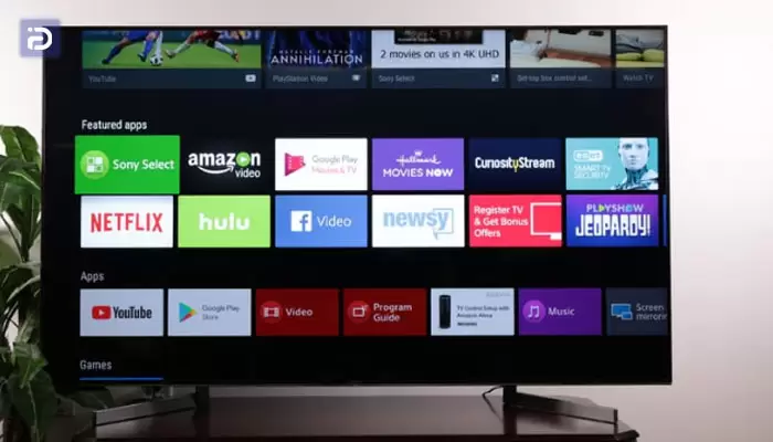 نصب برنامه روی تلویزیون هوشمند سونی