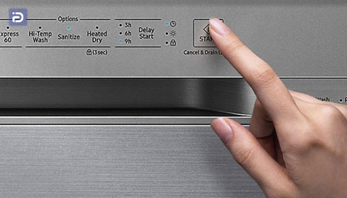دکمه Vario speed plus برای شستشوی ظروف در زمان کوتاه ظرفشویی