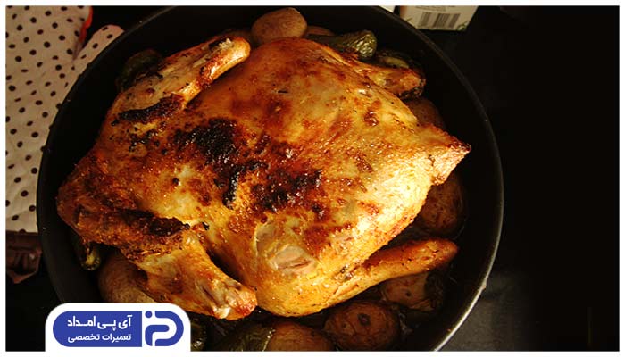 نحوه پخت مرغ در ماکروفر