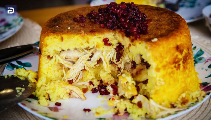  نحوه پخت برنج ته چین در مایکروفر