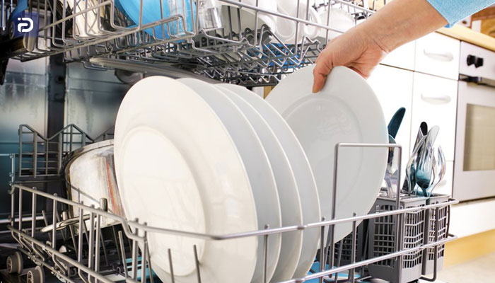 اگر ظروف به درستی در ظرفشویی قرار نگیرد، درب قفل نمیشود