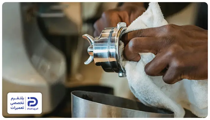 کیپ بودن بسکت هدگروپ؛ از دلایل باقی ماندن تفاله در اسپرسوساز