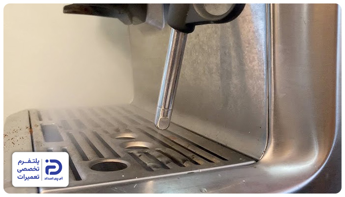 خرابی نازل بخار؛ علت نشتی آب در اسپرسوساز