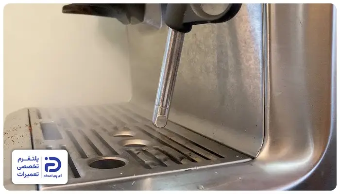 خرابی نازل بخار؛ علت نشتی آب در اسپرسوساز
