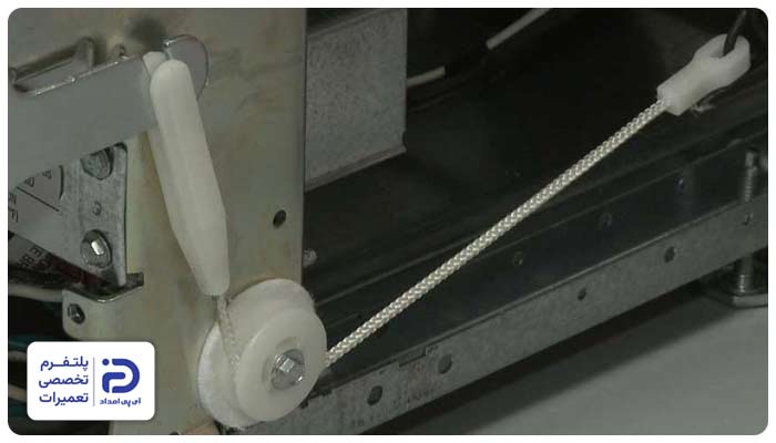 نحوه تعویض طناب درب ماشین ظرفشویی