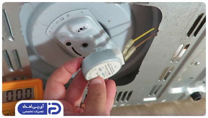 آموزش تعمیر و تعویض موتور سینی گردان مایکروویو
