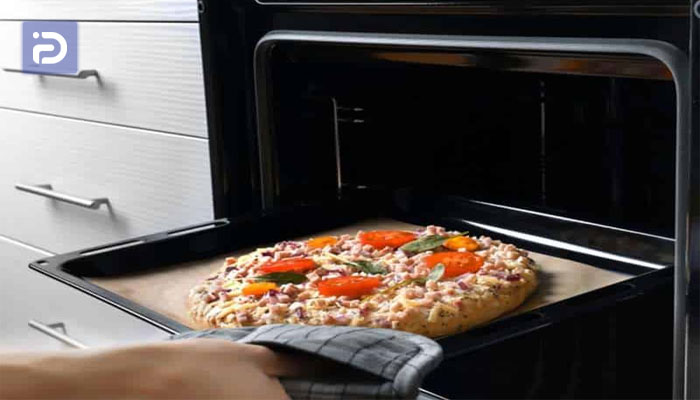 نحوه پخت پیتزا در فر اجاق گاز